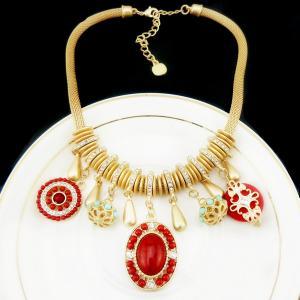 Fashion Princess Stone Collar Necklace 050304
