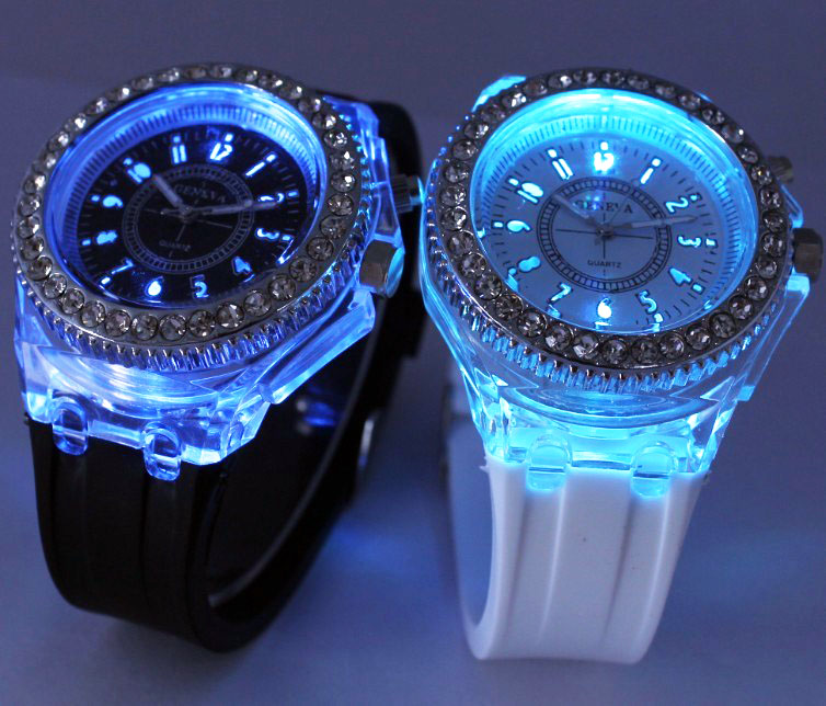 led light up watch